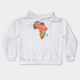 Africa map #africa Kids Hoodie